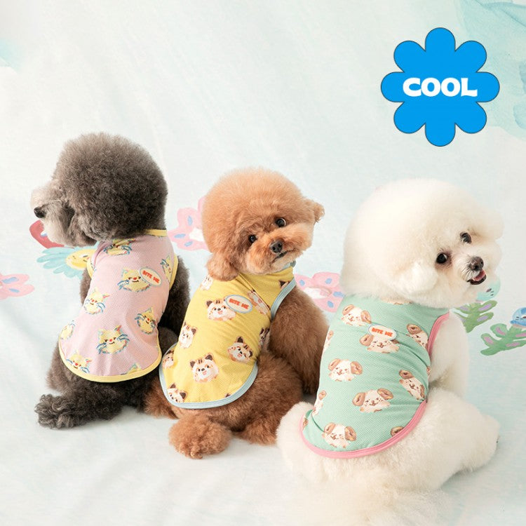<BITE ME X Pokori Friends> No Touch Cooling Wrap Vest
