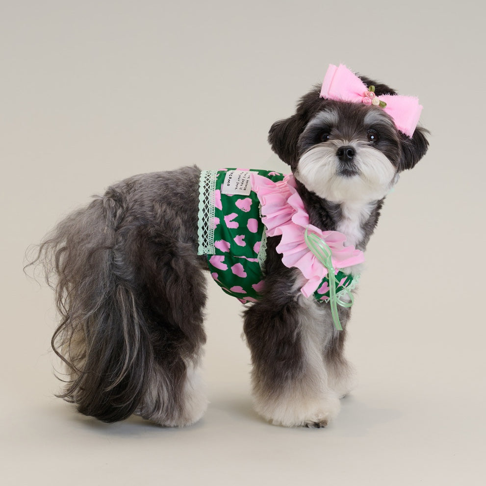 comocomo | Pink & Green Party Vest