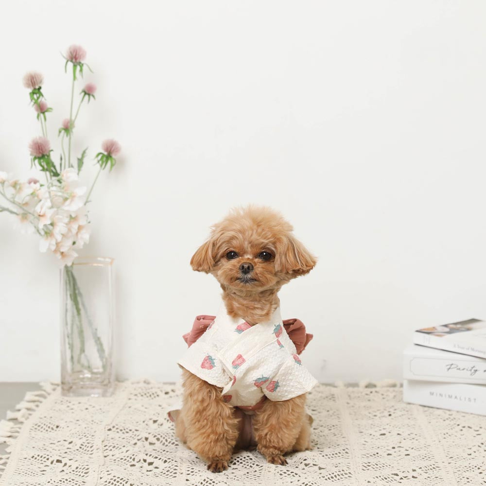 Strawberry Yukata (Cooling Fabric)