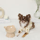 Bear-Shaped Elevated Ceramic Pet Bowl