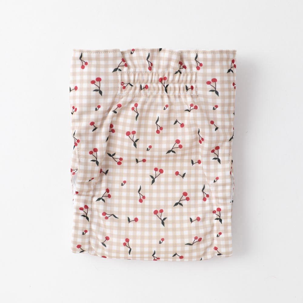 Dog Sanitary Pants (Cherry Check)