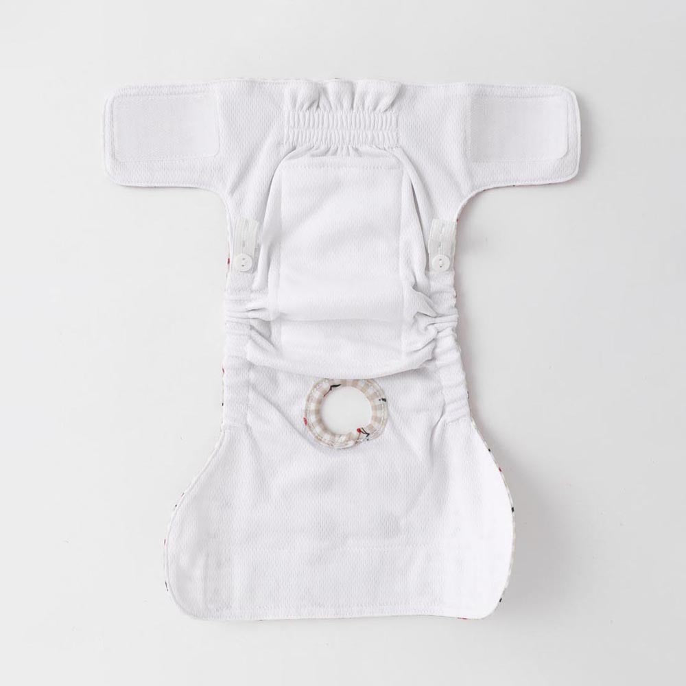 Dog Sanitary Pants (Cherry Check)