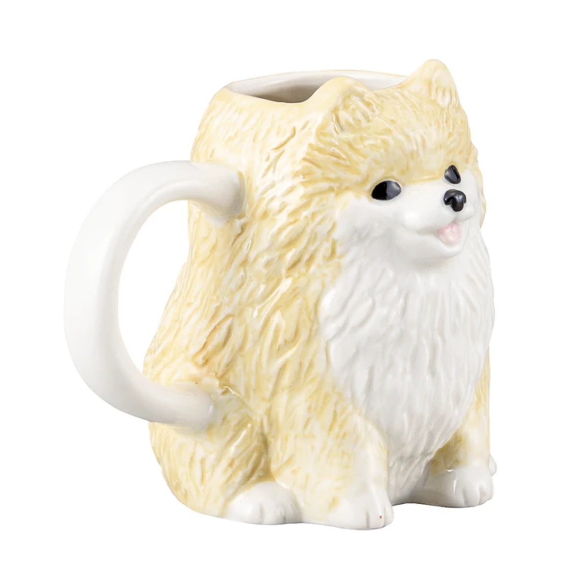 Pomeranian Die-Cut Mug