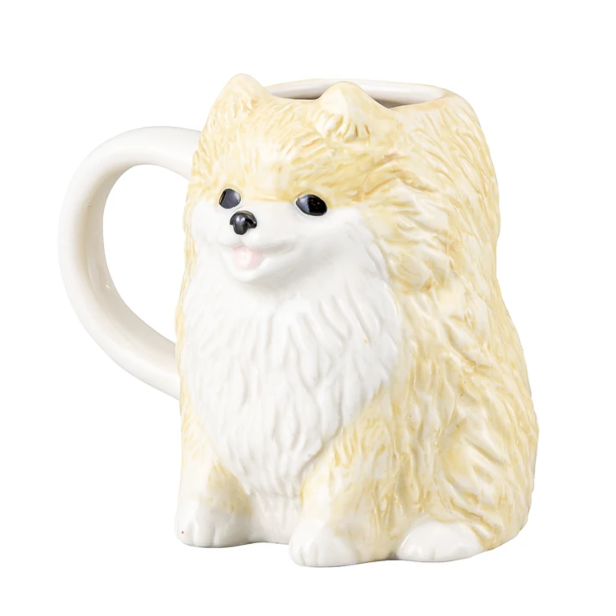 Pomeranian Die-Cut Mug