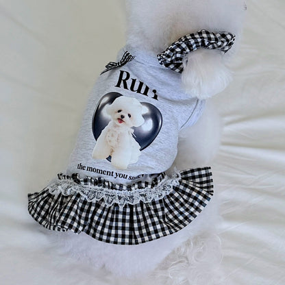 Monotone Dress | Custom Name & Photo