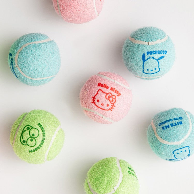 BITE ME | Sanrio Tennis Toy Ball Set 小網球玩具 | 有咇咇 | 一套3粒
