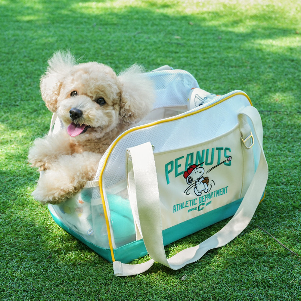 Snoopy Varsity Cool Mesh Pet Bag