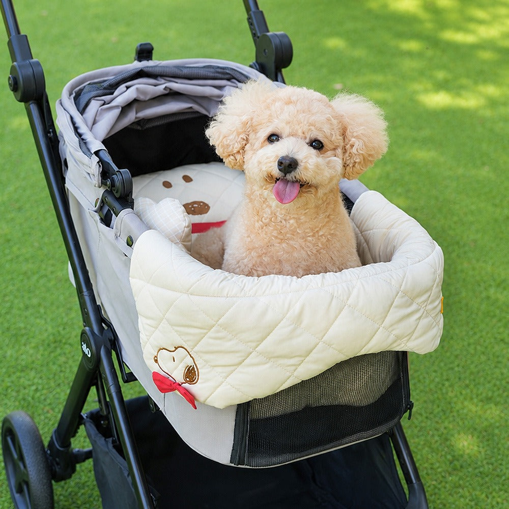 Snoopy & Olaf All-in-One Dual-Sided Stroller Cushion + Comforter (Cooling & All-Season)