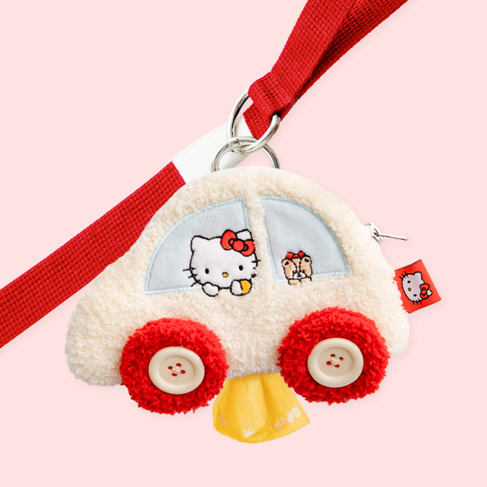 BITE ME | Sanrio Backpack Poop Bag Pouch | Hello Kitty & Pochacco