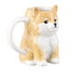 Shiba Inu Die-Cut Mug
