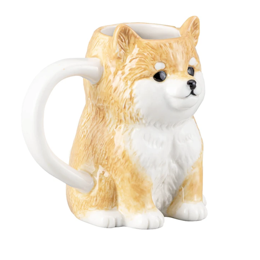 Shiba Inu Die-Cut Mug