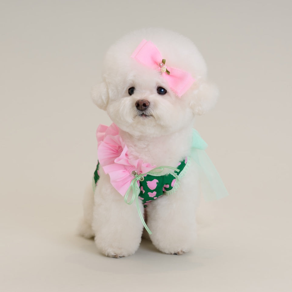 comocomo | Pink & Green Party Vest