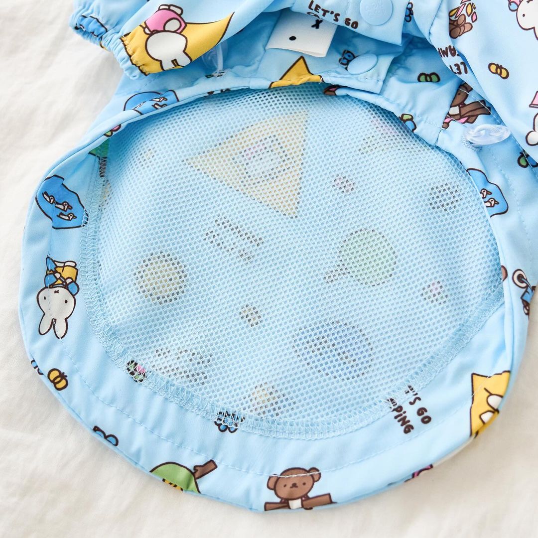 Camping Miffy Windbreaker (Sky Blue)