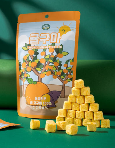 凍乾橘子番薯50g