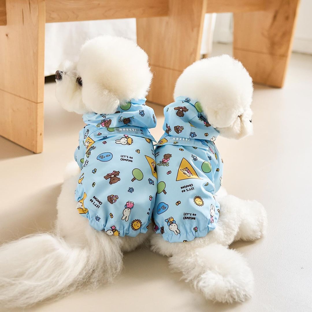 Camping Miffy Windbreaker (Sky Blue)