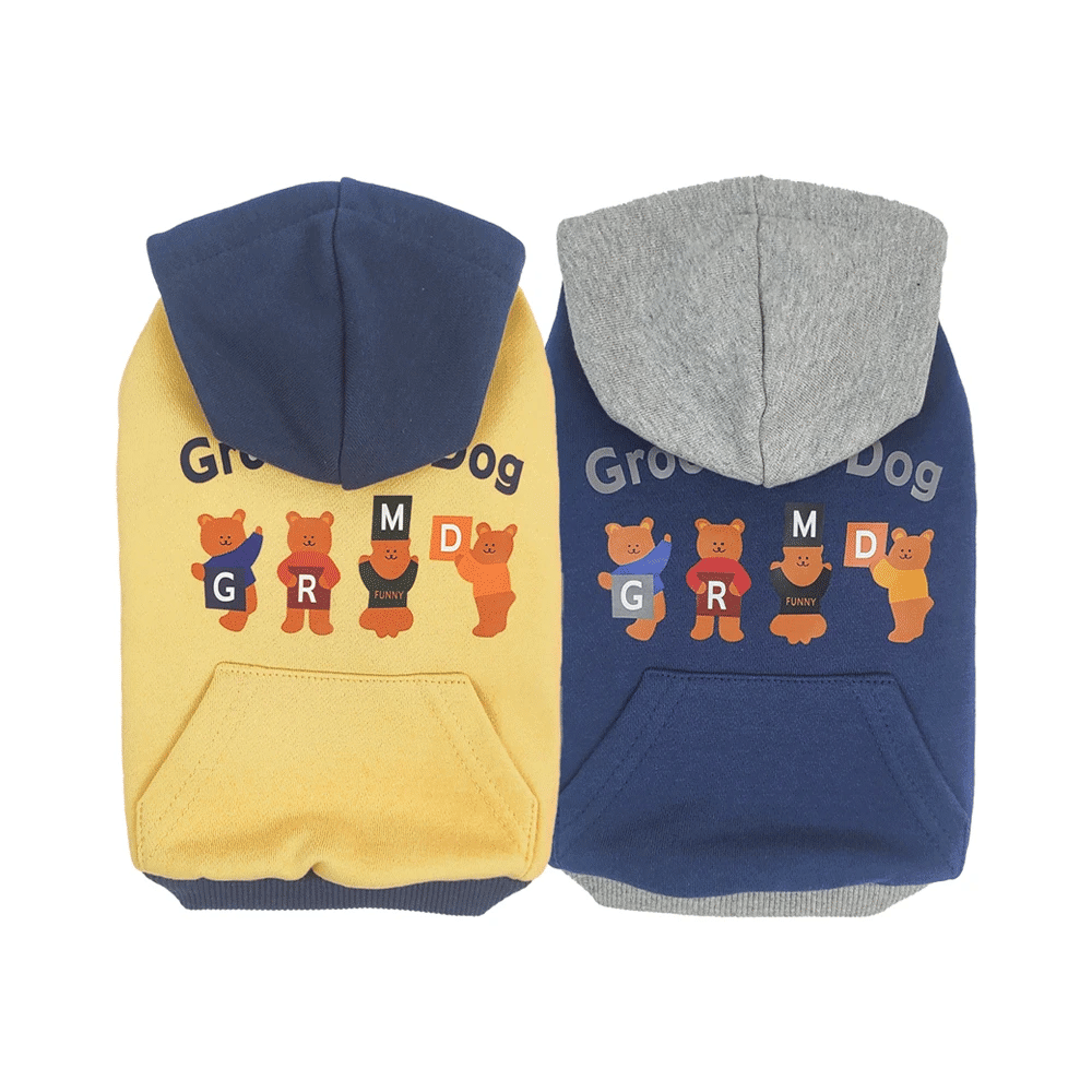 Letter Bear Hoodie 連帽衛衣 | 毛孩款