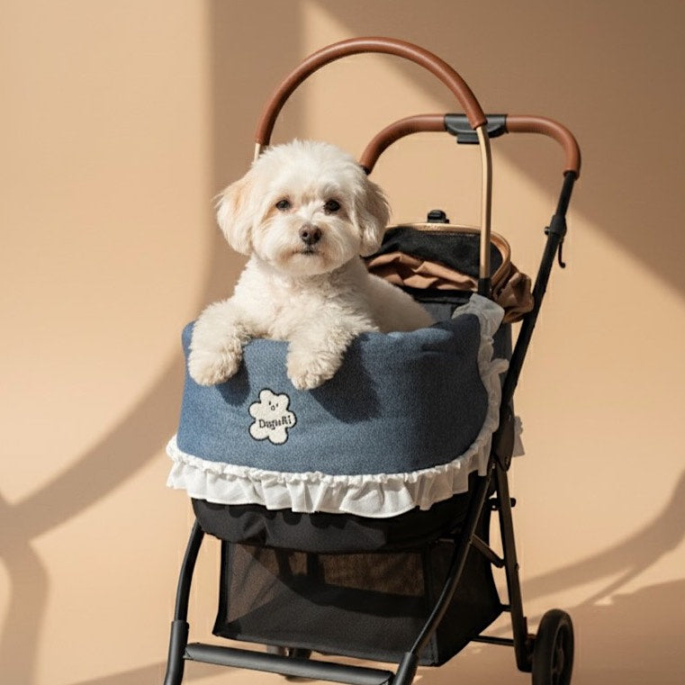 DOGTORI寵物車圍邊墊 | 可加購車墊 (牛仔藍色)