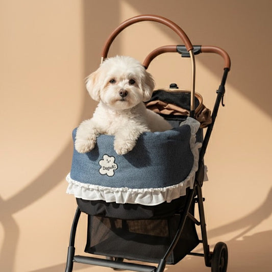 DOGTORI寵物車圍邊墊 | 可加購車墊 (牛仔藍色)