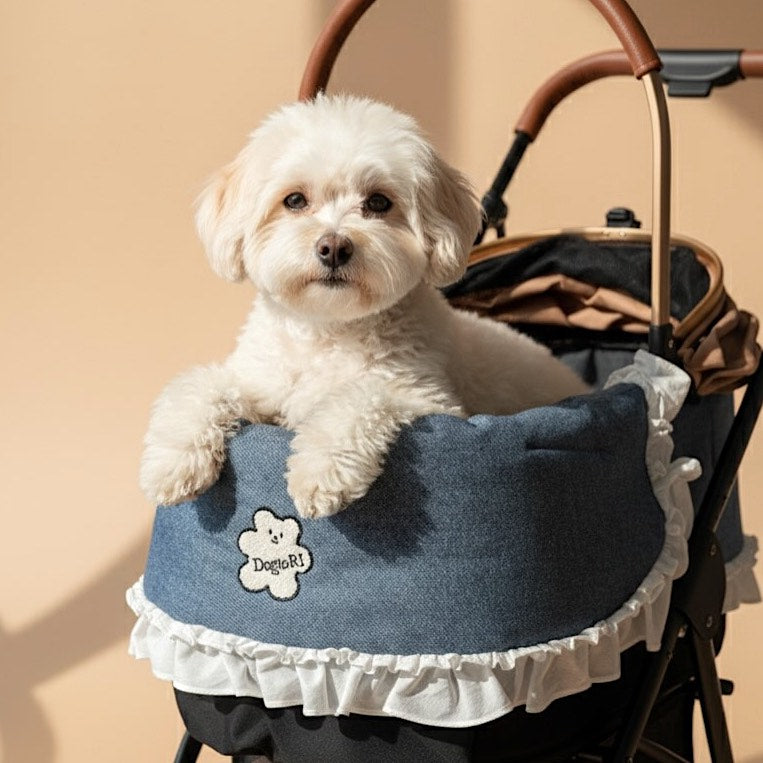 DOGTORI寵物車圍邊墊 | 可加購車墊 (牛仔藍色)