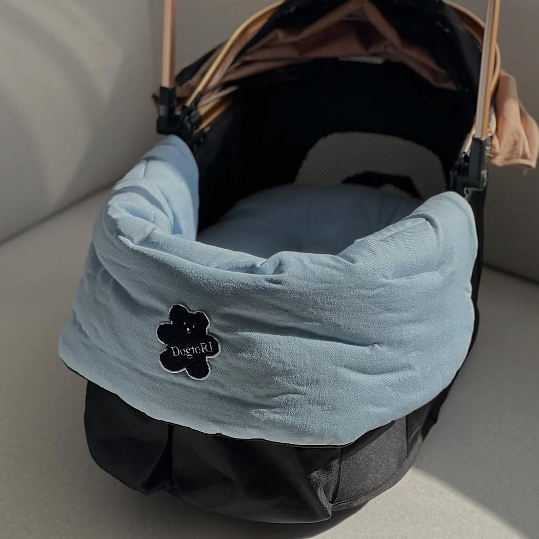 DOGTORI寵物車圍邊墊 | 可加購車墊 (牛仔淺藍色)