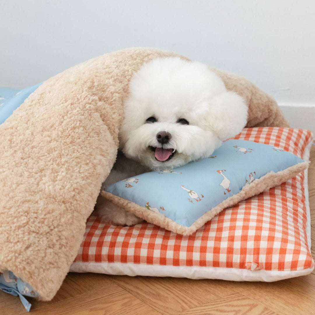 NOUTTI | Duck Nap Cushion & Blanket Set