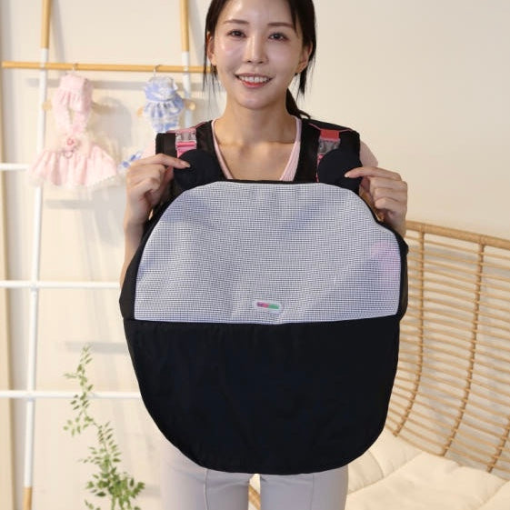 All-in-One Convertible Mesh & Full Rain-Shield Cover (For Front Bag)