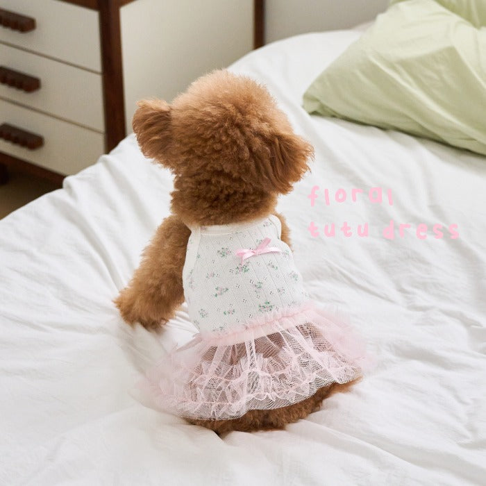Floral Tutu Dress (4 colors)