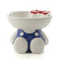 Hello Kitty & Pochacco Footed Pet Bowl | 100% Porcelain