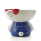 Hello Kitty & Pochacco Footed Pet Bowl | 100% Porcelain