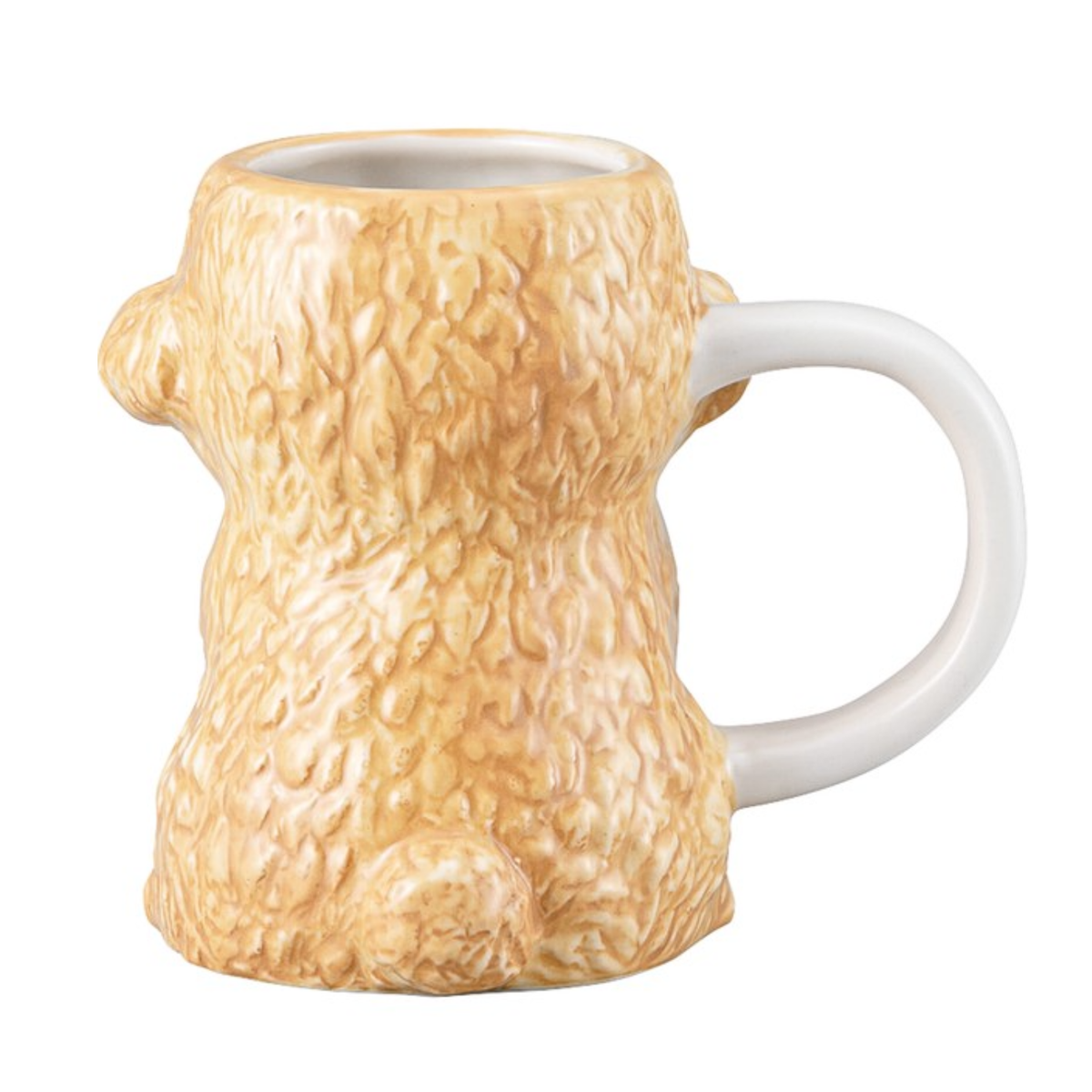 Toy Poodle Die-Cut Mug