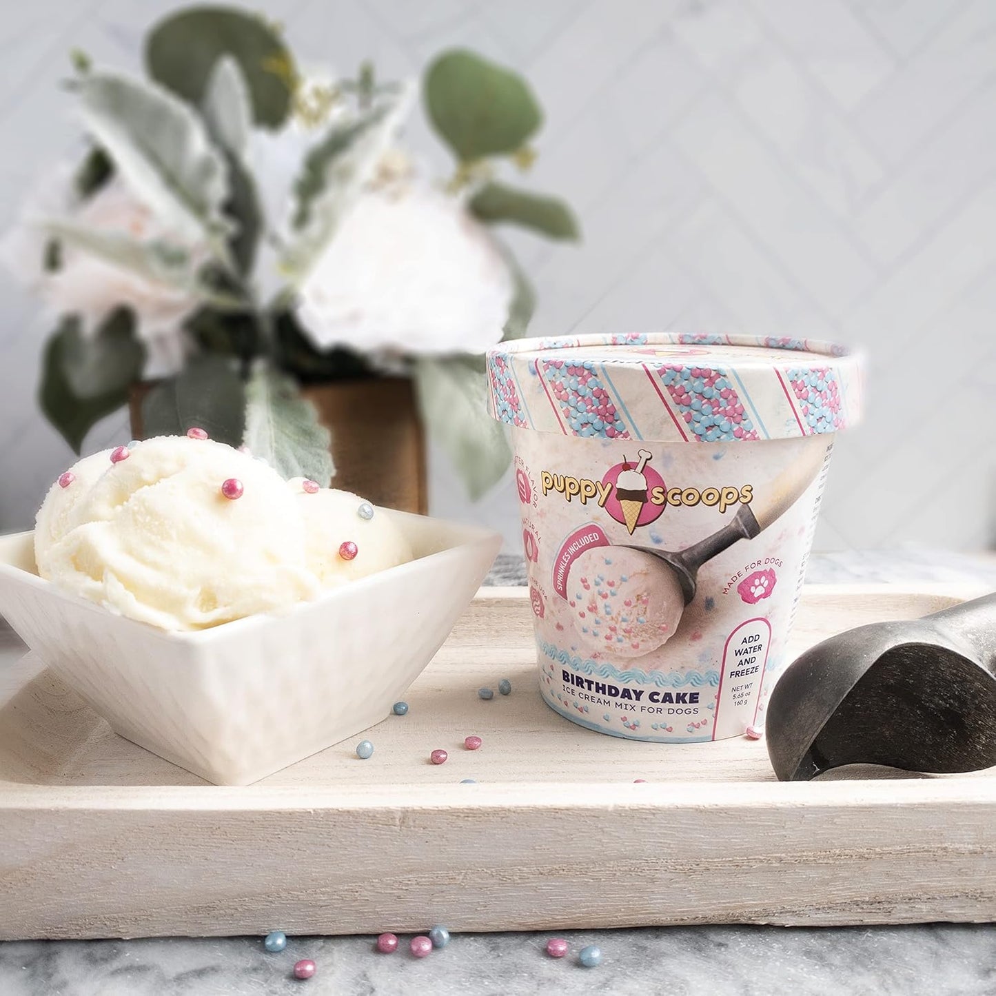 Ice Cream Mix - Birthday Cake with Pupfetti Sprinkles Flavor