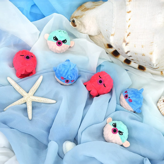 海洋布包咇咇波玩具