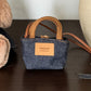 Denim Bag 牛仔袋仔 | 可放便便袋 | 有D ring 可扣於胸帶或狗袋