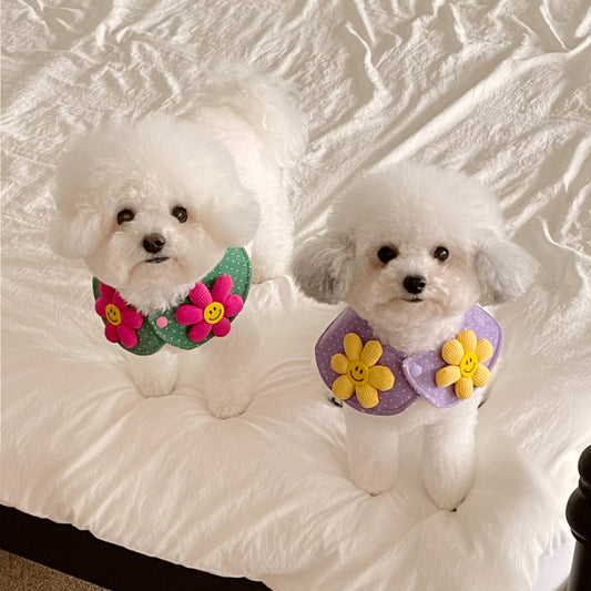 Vintage Dots Flower Cape (3 colors)