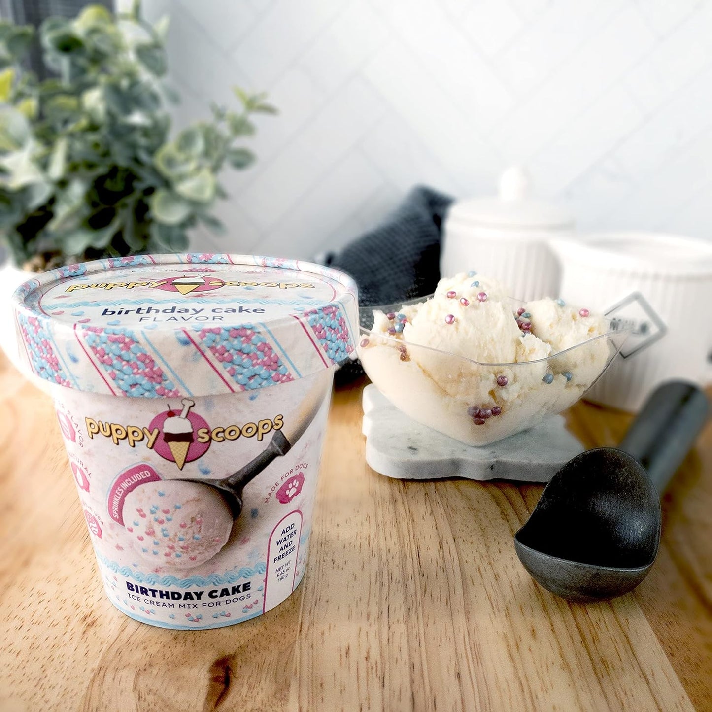 Ice Cream Mix - Birthday Cake with Pupfetti Sprinkles Flavor