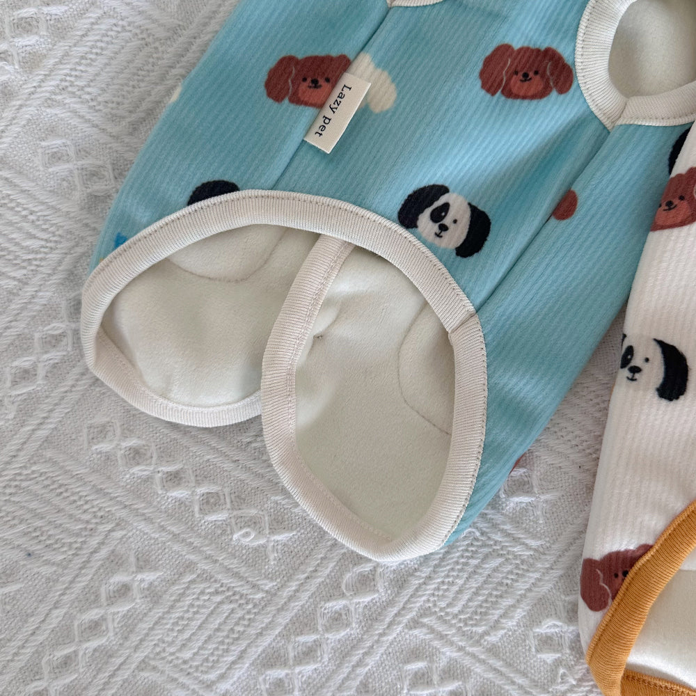 可愛狗狗背心外套