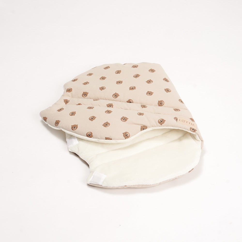 Pet Stroller Comforter (Bear Beige)
