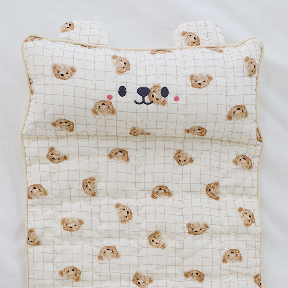 Check Bear Cooling Mat (With Built-in Pillow)