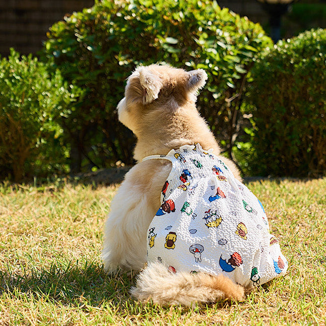 Rainy Day Miffy Balloon Overalls
