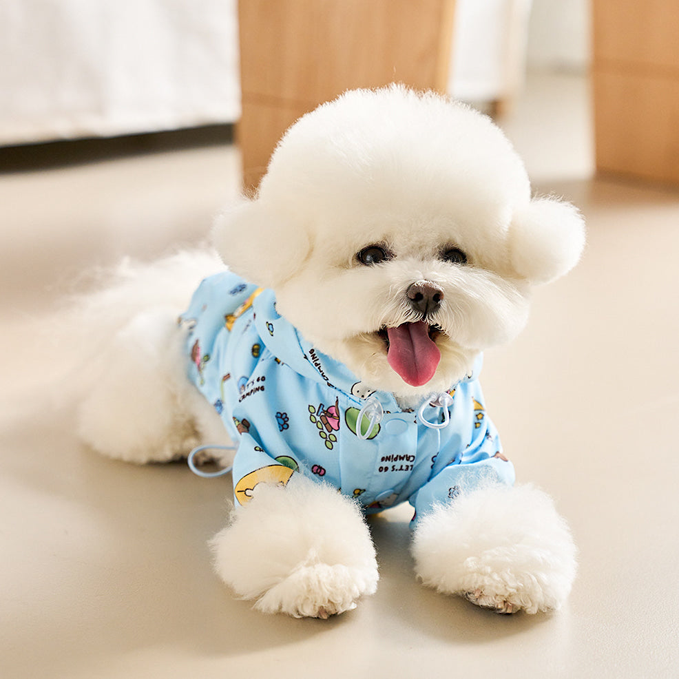 Camping Miffy Windbreaker (Sky Blue)