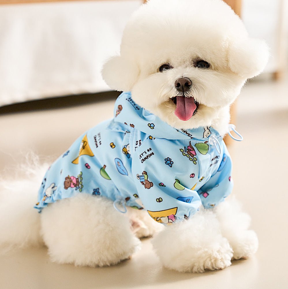 Camping Miffy Windbreaker (Sky Blue)