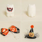 Halloween Ghost Cape & Black Tee Set