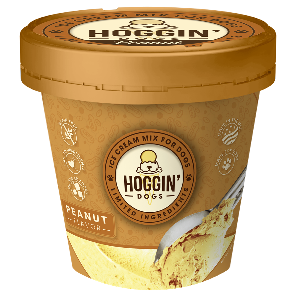 Hoggin' Dogs Ice Cream Mix - Peanut