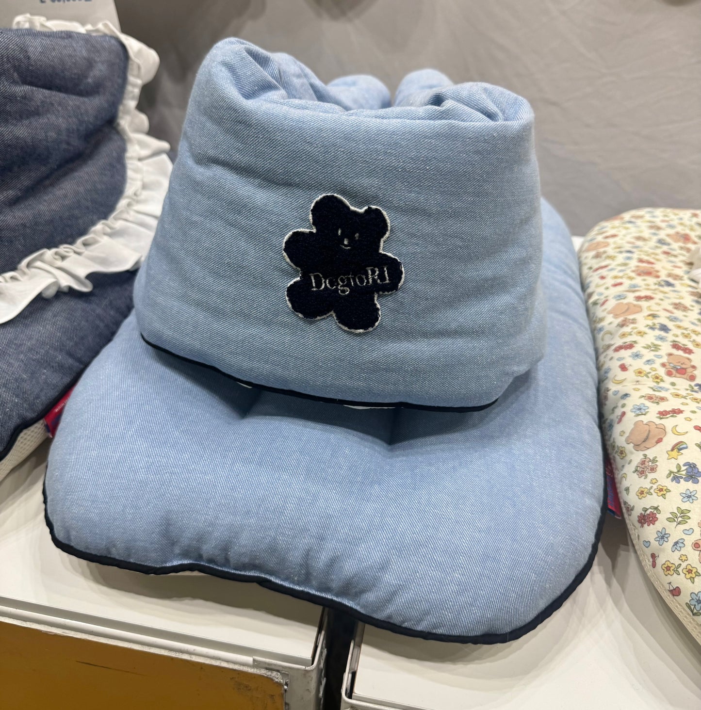 DOGTORI寵物車圍邊墊 | 可加購車墊 (牛仔淺藍色)