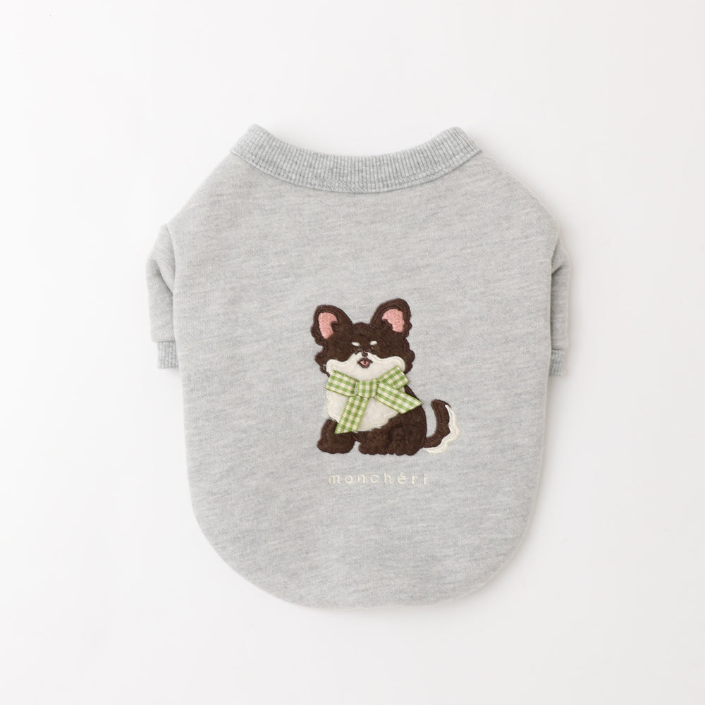 Ribbon Dog Sweatshirt