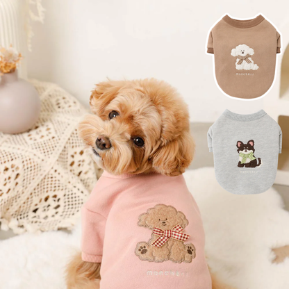 Ribbon Dog Sweatshirt