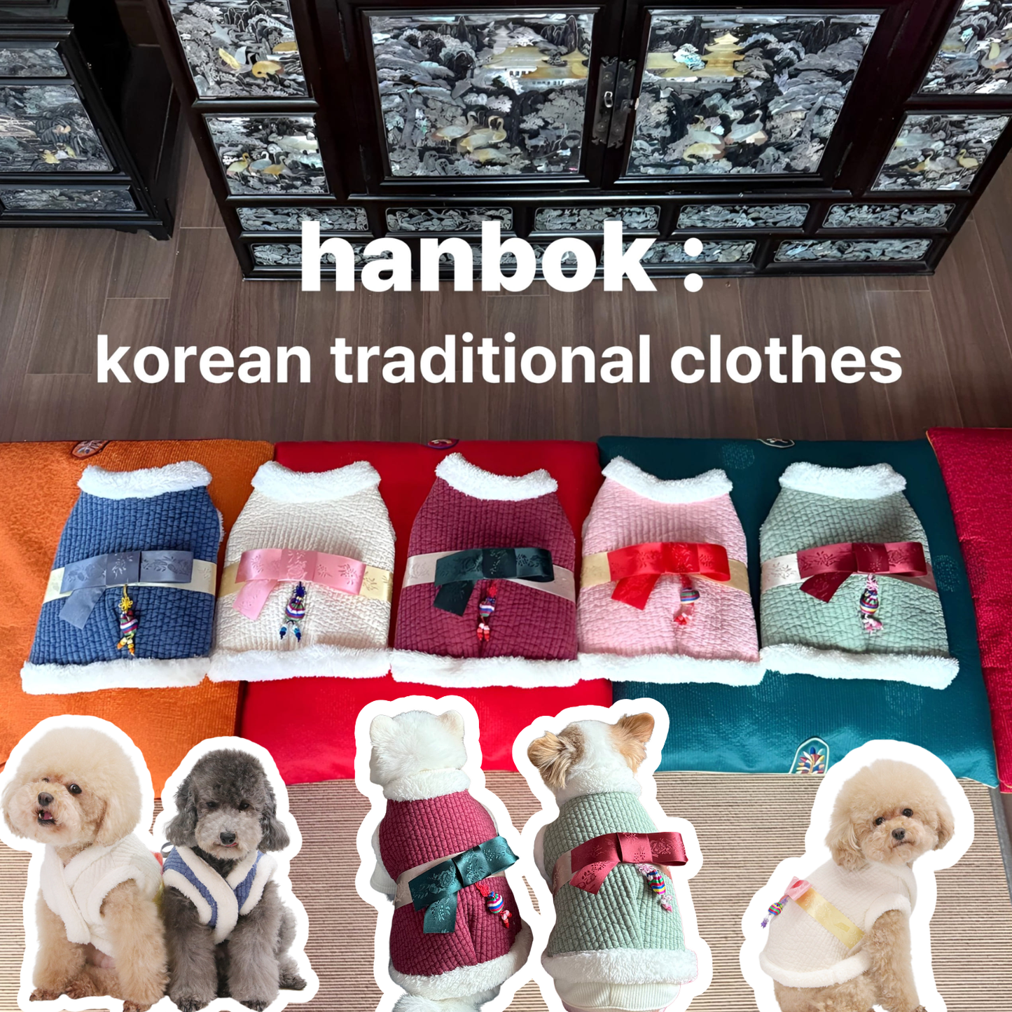 Apple Hanbok Vest Jacket | NEW COLORS ADDED!