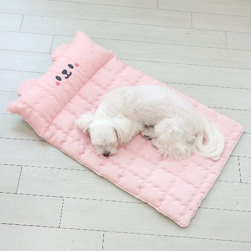 Pink Cooling Mat (With Built-in Pillow)