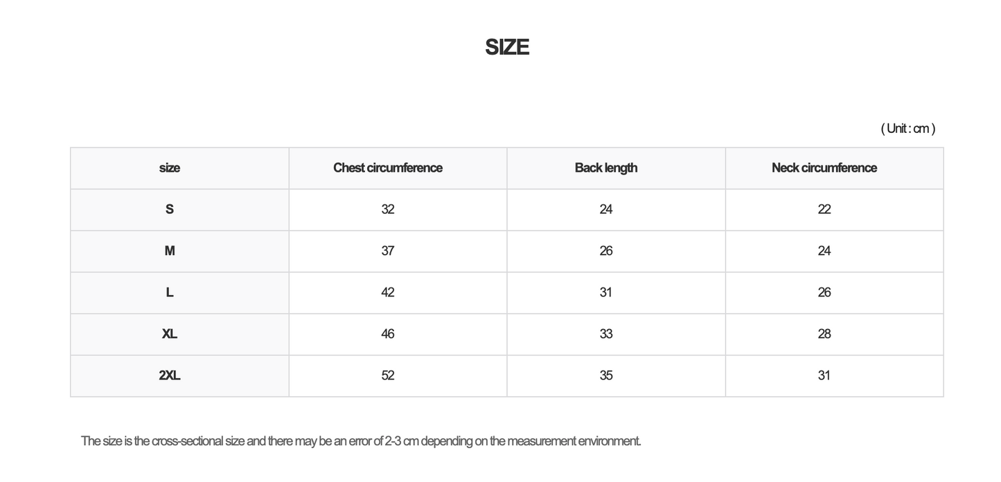 可愛狗狗背心外套