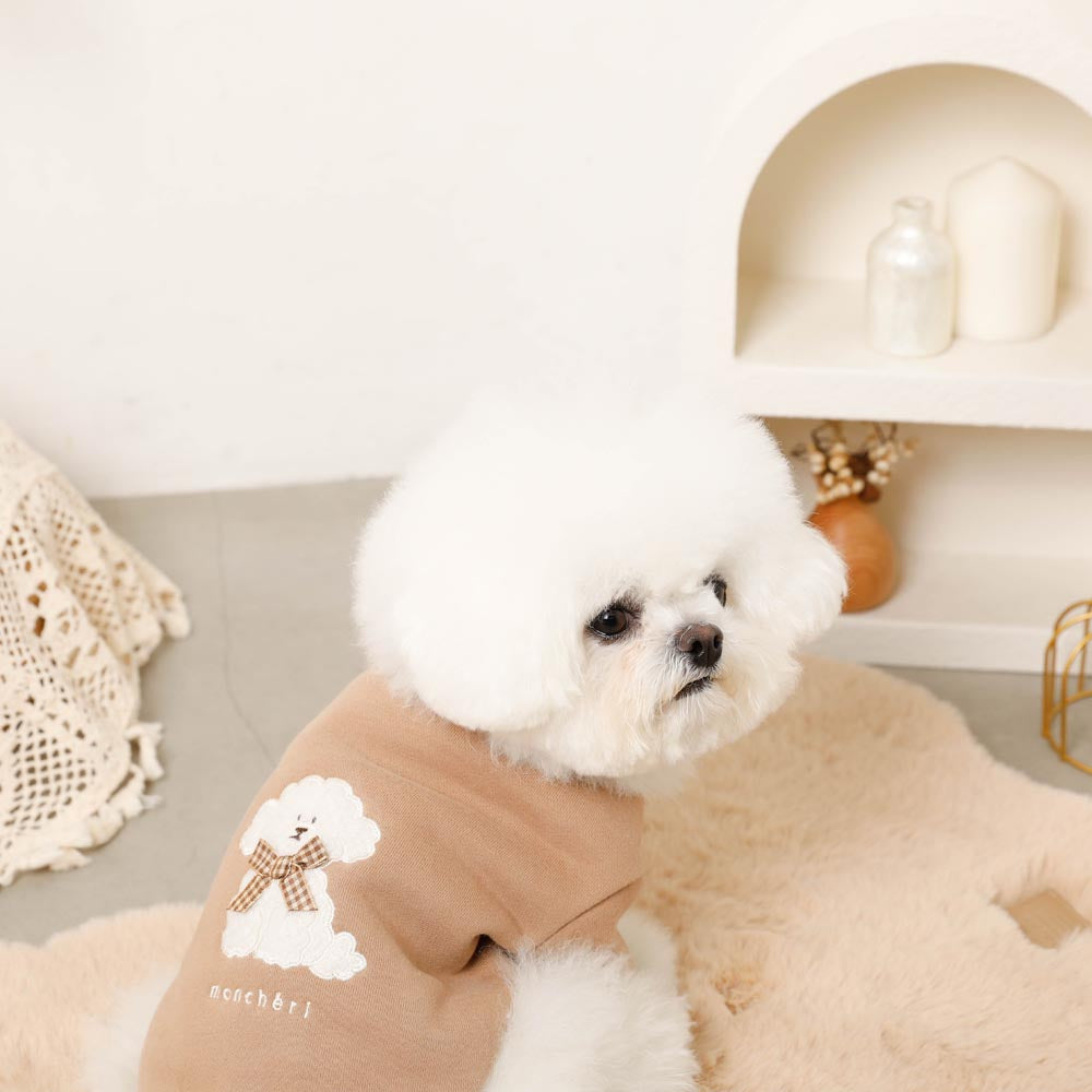 Ribbon Dog Sweatshirt